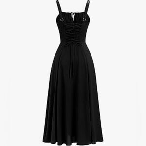 Elegant Black Maxi Dress